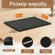 Набір сланцевих дощок для подачі 6 шт 25х15 см з маркерами для написів | Сланцеві блюда для сирної тарілки, суші, ролів, м’ясних закусок, стейків та десертів - зображення 3