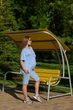 Велосипедки для беременных в рубчик Parma XL Lullababe голубой - изображение 3