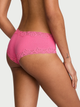 Трусики бразилиана женские хлопковые Victoria's Secret M Розовые - изображение 2
