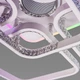 Люстра потолочная светодиодная с музыкальной колонкой и RGB подсветкой для большой гостиной VALESO YZD1271 - изображение 8