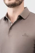 Футболка-поло AVECS коричнева із трикотажу Double Face 2XL - зображення 6