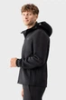 Вітровка AVECS чорна з матеріалу Softshell з капюшоном 50560/1 6XL - зображення 5