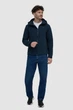 Вітровка AVECS блакитна з матеріалу Softshell з капюшоном 50560/87 3XL - зображення 2