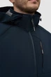 Вітровка AVECS синя з матеріалу Softshell з системою утягування 50559/87 M - изображение 9