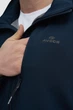 Вітровка AVECS синя з матеріалу Softshell з нагрудним карманом 50558/87 3XL - зображення 9