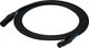 Kabel mikrofonowy SSQ XLR (męski) – XLR (żeński) / 1 metr Black (SS-1838) (5904161822226) - obraz 1