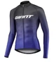 Велоджерси мужская Giant Race Day Mid-Thermal LS черно-синяя XXL - изображение 1