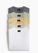 Футболка (набір 5 шт.) H&M 14251 Різнобарвний S (1216) - зображення 1