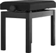 Банкетка для фортепиано GEWA Student Black Matt (RG-F900540) - изображение 5