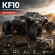 Велика машинка на пульті KF10 1:10 машинка на пульті керування 4WD, 40 км/год повний привід, LED світло вологозахист - зображення 1