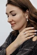 Сережки Лазурит Трансформеры 925 стиль Cartier со съёмной подвеской (20052р) - изображение 3