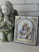 Срібна Ікона Silver Axion "Єрусалимської Божої Матері" (Віфліємська) ювелірна (EP514-002ХМ) - зображення 3