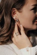 Сережки Лазурит Змеи кольца серебро стиль Bulgari (21186р) - изображение 2