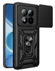 Чехол Camshield c кольцом-подставкой на Xiaomi Redmi Note 15 (4G / 5G) / black - изображение 1