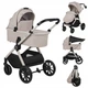Универсальная коляска 3 в 1 Lionelo LAYLA 3IN1 BEIGE SAND - зображення 1