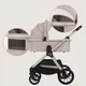 Универсальная коляска 3 в 1 Lionelo LAYLA 3IN1 BEIGE SAND - зображення 5