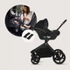 Универсальная коляска 3 в 1 Lionelo FREYA 3IN1 BLACK ONYX - зображення 3