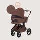 Универсальная коляска 2 в 1 Lionelo FREYA 2IN1 BROWN CHOCOLATE - зображення 5