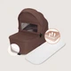 Универсальная коляска 3 в 1 Lionelo FREYA 3IN1 BROWN CHOCOLATE - зображення 4