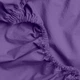 Набор простыней на резинке из вареного хлопка 160х200 SOFT VIOLET - изображение 5