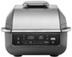 Гриль-барбекю електричний Ninja Foodi Air Grill & Air Fryer із Сooking probe EG351EU 1760 Вт сріблястий - зображення 1