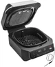 Гриль-барбекю електричний Ninja Foodi Air Grill & Air Fryer із Сooking probe EG351EU 1760 Вт сріблястий - зображення 2