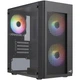 Корпус для ПК AeroCool Hexform-G-BK-v2 Black 600W (ACCX-PV38004.11) - изображение 1