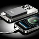 Повербанк (Power Bank) Brevia ePower 5000 mAh MagSafe SuperSlim PD 20W Qi 15W LCD чорний (45520MSB) - зображення 8