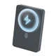 Повербанк (Power Bank) Brevia ePower 10000 mAh MagSafe SuperSlim PD 20W Qi 15W LCD чорний (45530MSB) - зображення 2