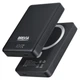 Повербанк (Power Bank) Brevia ePower 10000 mAh MagSafe SuperSlim PD 20W Qi 15W LCD чорний (45530MSB) - зображення 4