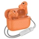 Беспроводные вакуумные Bluetooth наушники HOCO EQ9 гарнитура с микрофоном Orange - изображение 1