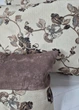Комплект декоративних подушок Lumelle Flowers 50х30см 2шт 30х21см 1шт бежеві з коричневим (п_0895) - зображення 4