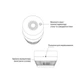 Беспроводной датчик дыма Thermo Alliance ZB-ZSA, интеллектуальный, ZigBee 3.0 (SD00049572) - изображение 2