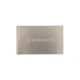 Металлическая пластина для хранения seed-фразы Binance Mini Plate 55×90 мм (Binance1mplate) - изображение 1