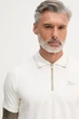 Поло на молнии Karl Lagerfeld XL молочный 745021-562221 - изображение 4
