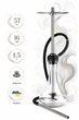 Кальян Aroma Hookah Classic Black - зображення 3