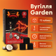 Кокосове вугілля Garden 1 кг 72 шт для кальяну 25х25 кубик жаростійкий - зображення 6
