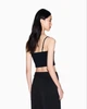 Майка-топ на змійці Armani Exchange XS чорний XW002057 - зображення 2