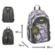 Рюкзак шкільний Grey TS-60L для хлопчика 43 см YES (550405) - зображення 3