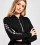 Спортивний костюм жіночий Emporio Armani EA7 (6LTVW0TJALZ1200) чорний з лого S - изображение 2