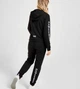 Спортивний костюм жіночий Emporio Armani EA7 (6LTVW0TJALZ1200) чорний з лого S - изображение 4