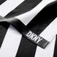 DKNY набір (4 шт.) рушників для пляжу з вишивкою логотипу з натуральної 100% бавовни, ультрам'які та швидковисихаючі, 90*170 см – чорний, білий - зображення 5