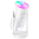 Зволожувач повітря Hoco HX34 Starry sky humidifier humidifier ультразвуковий 280мл RGB підсвітка для дому, офісу, сну та роботи Білий - изображение 3