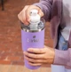 Термокружка Cirkul Аметист Нержавеющая Сталь 700 мл On-The-Go StrawSip Cirkul 41198 - изображение 4