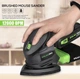 Аккумуляторная шлифовальная машина GALAX PRO 20V - Мощность и мобильность - изображение 4