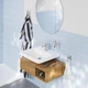 Набор аксессуаров для ванной комнаты Grohe QuickFix Start Cube 3 в 1 BF40961SC - изображение 7