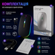 Беспроводная RGB мышь PANTXIKE Bluetooth 5.0 / 1600 DPI / аккумулятор / чёрная - изображение 6