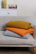 Вязаный плед MONO ПРОВАНС Абрикос, 220х240см 045033 - изображение 5