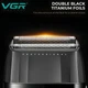 Электробритва шейвер VGR V-640S , двойное лезвие, 9000 RPM, LED дисплей - изображение 5