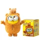 Коллекционная мягкая игрушка с кольцом Миньоны Pop Top 52Toys 25ZB301XHRTJ001 серии Bob and Tim - изображение 1